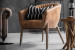 Lennon Leather Dining Chair - Tan -