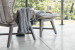 Rosalina Chair with Footstool - Stone -