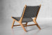 Kuta Chair - Black & White Living Room Furniture - 4