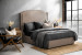Audrey bed - King XL | Everest Stone