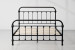 Mckenzie Metal Bed Base - Double - Matte Black -