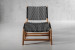 Kuta Lounger - Black & White Lounge Chairs - 1