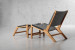 Kuta Lounger - Black & White Lounge Chairs - 4