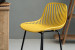 Yara Counter Bar Chair - Deep Mustard -
