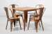 Odell Dining Set 4 Seater Copper 4 Seater Dining Sets - 2