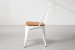 Odell Metal Dining Chair - Matt White Dining Chairs - 5