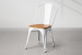 Odell Metal Dining Chair - Matt White Dining Chairs - 3