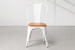 Odell Metal Dining Chair - Matt White Dining Chairs - 2