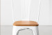 Odell Metal Dining Chair - Matt White Dining Chairs - 9