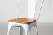 Odell Metal Dining Chair - Matt White Dining Chairs - 6