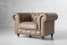 Jefferson Chesterfield Leather Armchair - Smoke Armchairs - 2