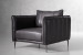 Ottavia Leather Armchair - Charcoal Armchairs - 2