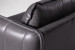 Ottavia 3 Seater Leather Couch - Charcoal 3 Seater Couches - 5
