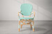 Serte' Armchair - Light Teal & White Dining Chairs - 2
