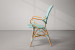 Serte' Armchair - Light Teal & White Dining Chairs - 4