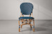 Serte' Bistro Dining Chair - Navy & White Dining Chairs - 3