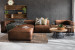 Burbank Modular Leather Couch - Tan Leather Couches - 1