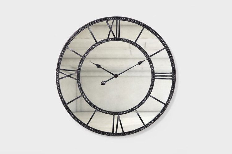 Mirror Wall Clock Clocks - 1