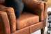 Granger Leather Armchair - Vintage Tan Armchairs - 5