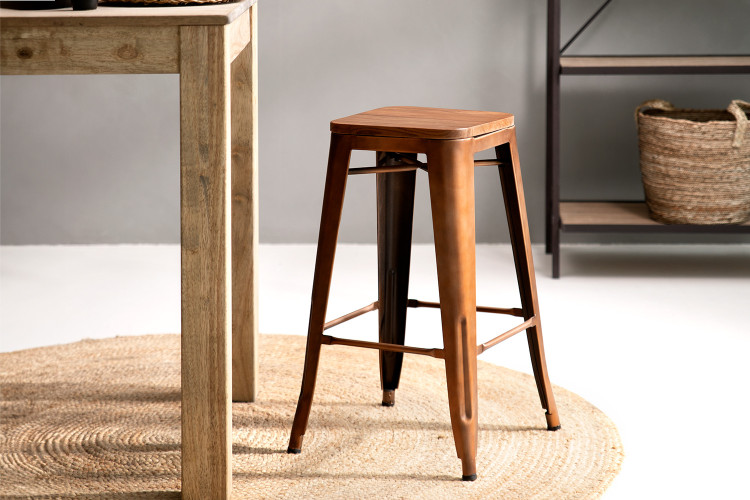 Matlin Bar Chair - Copper Bar & Counter Chairs - 1