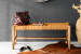 Zachary Leather Bench - Tan Benches - 3