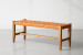 Zachary Leather Bench - Tan Benches - 4