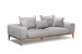 Russo 3 Seater Couch Fabric Couches - 5