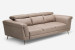 Laurence 3-Seater Couch - Sandstone Fabric Couches - 3