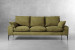 Clapton Couch - Olive 3 Seater Fabric Couches - 1