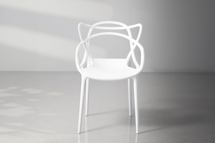 Lena Dining Chair - White Dining Chairs - 1