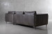 Ottavia Leather L Shape Couch - Charcoal L-Shape Couches - 5
