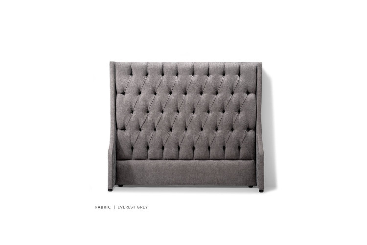 Madison - Double Headboard - Everest Grey Double Headboards - 1