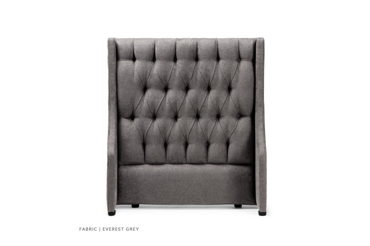 Madison - Single Headboard - Everest Grey Single Headboards - 2