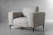 Horton Armchair - Dove Grey Fabric Armchairs - 3