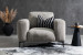 Horton Armchair - Dove Grey Fabric Armchairs - 1