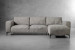 Horton L - Shape Couch - Dove Grey L-Shape Couches - 1