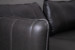 Ottavia Leather Corner Couch - Charcoal Corner Couches - 6