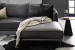 Ottavia Leather L-Shape Couch - Charcoal L-Shape Couches - 3