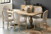 Bordeaux Olivia 6 Seater Dining Set - 1.9m - Grey 6 Seater Dining Sets - 1