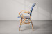 Serteˊ Armchair - Navy & White Dining Chairs - 4