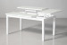 Tirana Corner Patio Lounge Set - White & Grey -