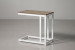 Tirana Corner Patio Lounge Set - White & Grey Corner Patio Lounge Set - 7