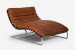 Morello Leather Chaise - Large - Vintage Brown