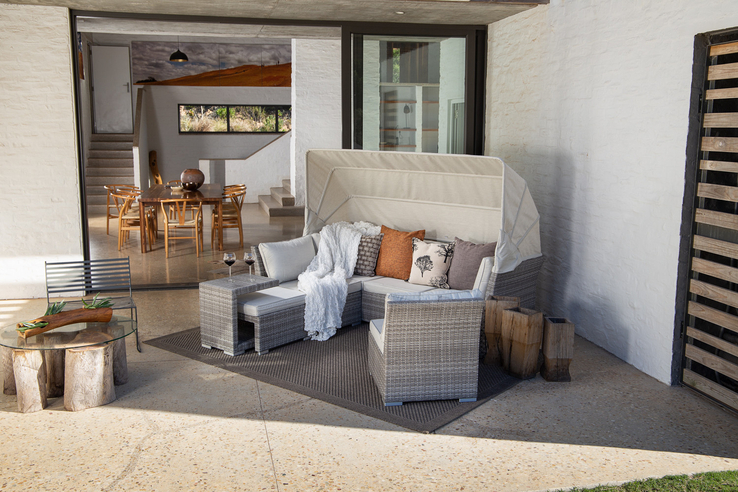 Santorini Patio Lounge Set | Patio Sets for Sale -