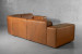 Jagger Leather Modular - Corner Couch Set - Desert Tan Leather Corner Couches - 4