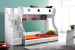 Storage Bunk Bed - White Bunk Beds - 1