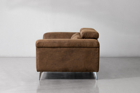 Laurence 2 Seater Couch - Mocha 2 Seater Fabric Couches - 8