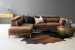 Laurence Corner Couch - Mocha Fabric Corner Couches - 2