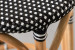 Serteˊ Bar Stool - Black & White Bar & Counter Chairs - 7