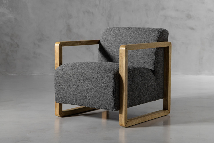 Baku Armchair - Storm Grey Occasional Chairs - 1